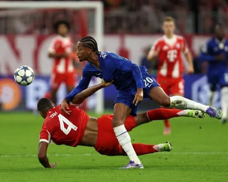 Chelsea's manager explodes after the German giants defender Jonathan Tah avoids red card in UCL defeat
